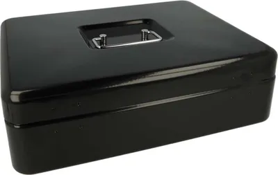 Produktbild von WESTCOTT Geldkassette 301x242x91 mm Schwarz