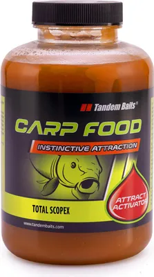 Produktbild von Tandem Baits Carp Food Attractive Activator Total Scoopex, Karpfen Angeln ohne Mühe, Köder zum Große-Fische-Angeln, Karpfenzubehör für Profis & Hobby-Angler 5 ml
