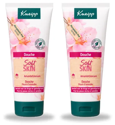 Productafbeelding van 2 x Kneipp Amandelbloesem Douchegel - 75 ml - Voordeelverpakking - 2 stuks