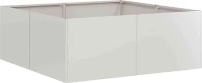 Produktbild von vidaXL Pflanzkübel 80x80x30 cm Edelstahl
