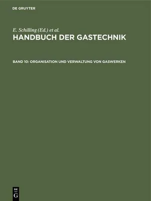 Produktbild von Organisation und Verwaltung von Gaswerken