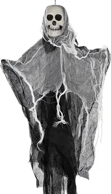 Image de Verk 26139 Décoration suspendue faucheuse 80 cm, Halloween