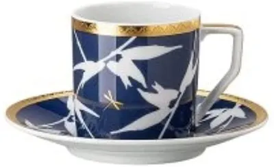 Immagine prodotto di Rosenthal Espresso-/Mokkatasse 2-tlg. Rosenthal Heritage Turandot blue 10460-404312-14720