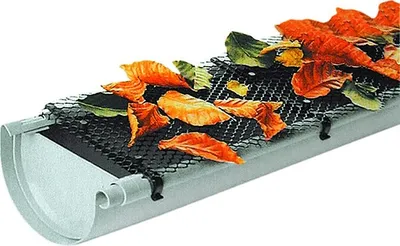 Produktbild von Dachrinnenschutz Schutz Laubschutz Rinnenschutz Laub Rinne Dach Herbst Blätter