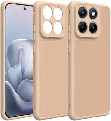 Produktbild von Hülle für Motorola Edge 70 Fusion - Phonesta AirFrost Semi-Transparent Back Cover - Sandsteinbeige matt