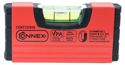 Produktbild von Connex Mini-Wasserwaage 100 mm magnetisch