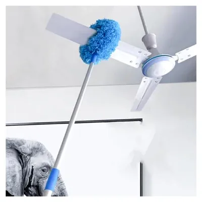 Produktbild von Teleskopischer Staubwedel aus Aluminium für Deckenventilatoren und schwer erreichbare Stellen