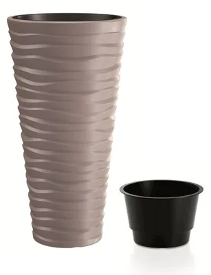 Obrázek produktu pro Květináč Prosperplast SAND SLIM mocca 29,6 cm