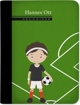 Produktbild von Zeugnismappe, Dokumentenmappe, Ordner A4, Fußball