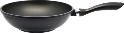 Produktbild von ELO 91518 Alucast - Wokpfanne Ø 28 cm, Aluguss, induktionsfähig / Wok Pfanne