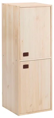 Produktbild von Astigarraga Kit Line Dinamic | Modulares Regal 2-türig Holzregal,Türen:2x1 (105,4x37,3x33cm)