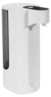 Produktbild von INF Automatischer Schaumseifenspender – berührungsfreier Infrarot-Seifenspender mit Temperatur- und Akkustandsanzeige, 1200mAh wiederaufladbar, 300MI Kapazität, 3-Stufen-Schaumanpassung Weiß