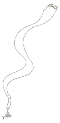 Produktbild von Scout Kinder Halskette Kette Silber Delphin Glitzer Mädchen 261086200