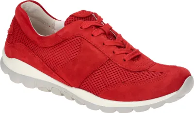 Produktbild von Gabor ROLLINGSOFT Damenschuhe - bequeme Schnür- Halbschuhe rot Freizeit NEU