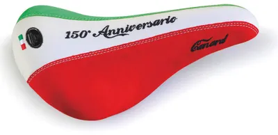 Image de Zadel Monte Grappa Canard 150 Anni. Italie leer rood/wit/gr.