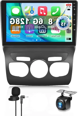 Immagine prodotto di Autoradio compatibile con CarPlay - Sistema multimediale 2DIN - Autoradio con Android Auto - Autoradio touchscreen - Autoradio con navigatore