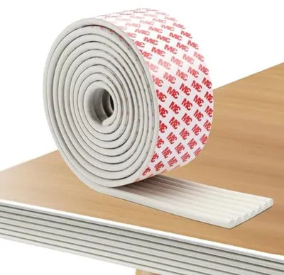 Produktbild von Selbstklebender Kantenschutz für Babys - 5 m Schaumeckenschutz für Möbel und Tische