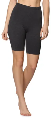 Produktbild von Bellivalini Damen Kurze Leggings aus Baumwolle BLV50-157 (Dunkelmelange, L)