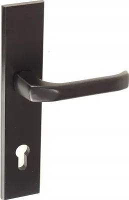 Produktbild von Türgriff Türbeschlag Haustürgriff FEINZ NEO - 90 mm - Schwarz - Wetterfest - Robuste Qualität - Modernes Design