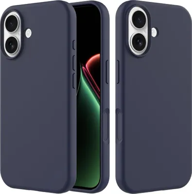 Produktbild von iPhone 17 Hülle - Coverup Liquid Colour Back Cover - Midnight Blue