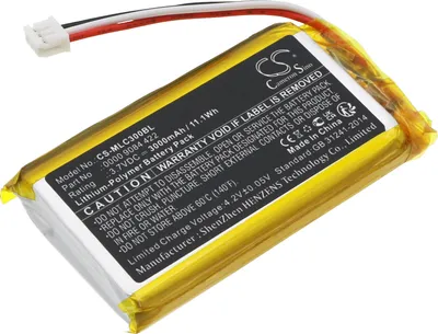 Image de TECHTEK Batterie compatible avec [Meiller] isar-control, isar-control 3 remplace 0000 9084 422, pour 00009084422, pour 422-BS-01944