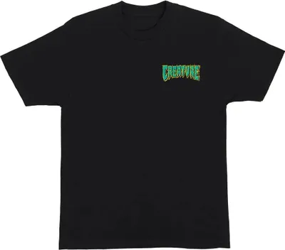 Produktbild von Creature Logo Spill Kurzarm-t-shirt Schwarz L Herren Schwarz L