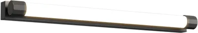 Produktbild von ZMH LED Spiegelleuchte Bad Spiegellampe 50CM 10W Badlampe Wand Schwarz Wandlampe Badezimmer Neutralweiß 3000K Wandleuchte Modern Badleuchte für Küche