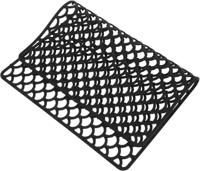 Produktbild von Silikon-Spülbeckenmatte und Abtropfmatte für Spülbecken, 46x32cm, schwarz, schnelltrocknend und hygienisch für Küche und Arbeitsplatte