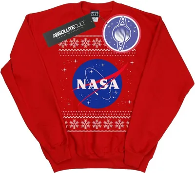 Produktbild von NASA - Sweatshirt für Damen BI42624 (M) (Rot)