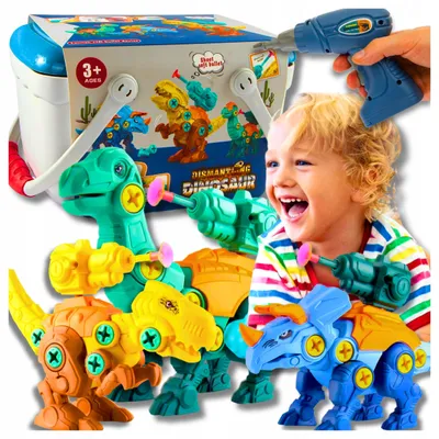Image de Blocs De Construction Dinosaures Jeu De Tournevis Dino
