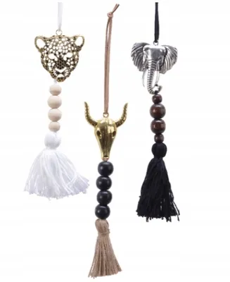 Imagen del producto de Adorno navideño para el árbol con forma de animal, 17 cm
