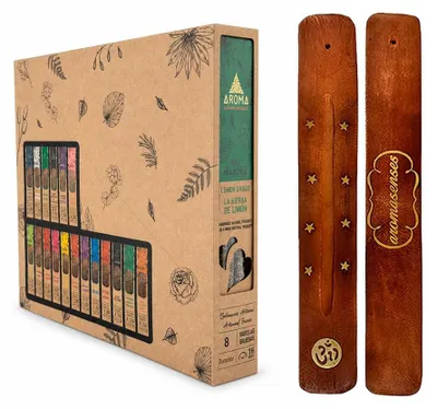 Räucherstäbchen Lemongrass 12er-Pack, 20 g pro Box, 1 Std. Brenndauer