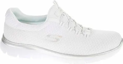 Obrázok produktu pre Skechers Summits - White / Silver Polyester Veľkosť: 36 Regular