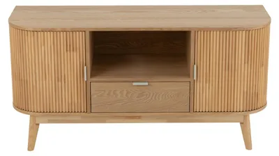 Produktbild von Abgerundetes Holz-Aufbewahrungsmöbel