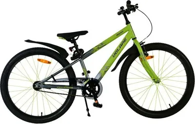 Produktbild von Volare Rocky Kinderfahrrad - Jungen - 24 Zoll - Grün