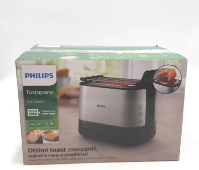 Immagine prodotto di Philips Viva Collection HD2639 - Tostapane - 2 fette - 2 slot - bianco