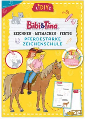 Image de Bibi und Tina: Pferdestarke Zeichenschule - Zeichnen - Mitmachen - Fertig