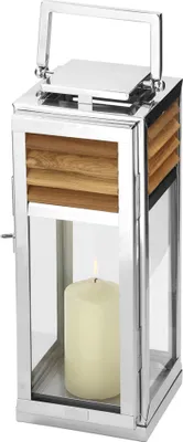 Produktbild von Fink Laterne GENUA BHT 18x45x18 cm silber