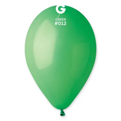 Zdjęcie produktu dla Balony pastelowe Zielone, G90, 25 cm, 100 szt.