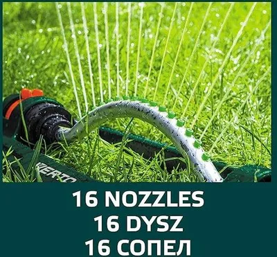 Produktbild von Rotationspülmaschine, Grünflächenpflanzer, Gartensprinkler, Wasserpflanzer für den Garten, Rasenspülmaschine