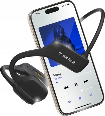 Zdjęcie produktu dla Słuchawki Bezprzewodowe Przewodnictwo Kostne Słuchawki Bluetooth Kostne