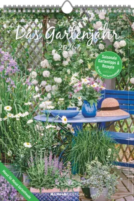 Produktbild von Das Gartenjahr 2026 Bildkal. 23,7x34 cm+Gartentipps etc.
