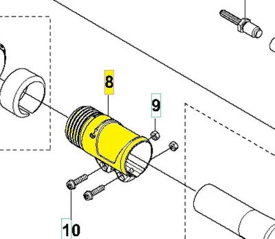 Produktbild von Husqvarna 327PT5S Scherenklemmbuchse 597194301