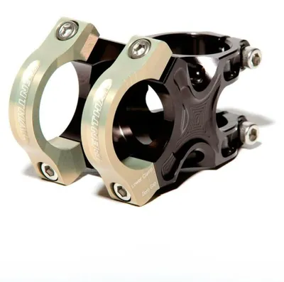 Image de Potence Renthal Apex, 31.8mm, 50mm, 6°, or/noir