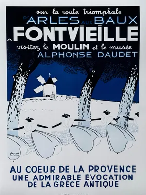 Immagine prodotto di Fonvielle - Arles - Léo Lelée - 30x40 cm Poster