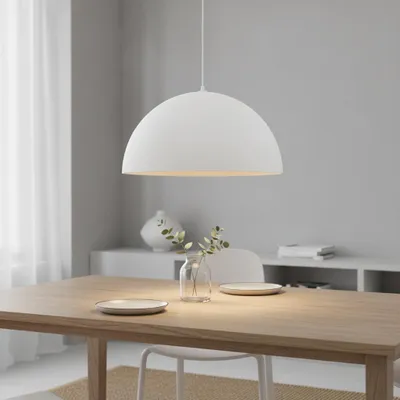 Productafbeelding van Hanglamp Starla wit Ø 60cm, AI-gegenereerde afbeelding