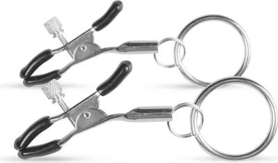 Productafbeelding van Metalen klemmen met ring voor nippels