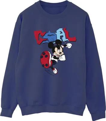 Produktbild von Disney - "Goal Striker" Sweatshirt für Damen BI28802 (XXL) (Marineblau)