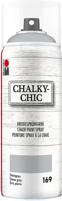 Produktbild von Marabu Sprühfarbe Chalky-Chic steingrau 400ml Sprühdose
