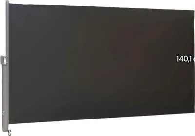Obrázek produktu pro Výsuvná boční markýza – nerezová ocel – 300,1 x 140,1 cm